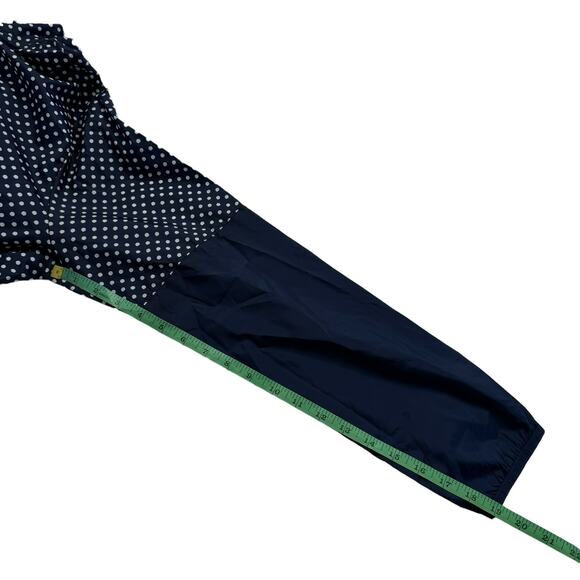 BONOBOS Fielder Polka Dot Lightweight Anorak Jacket Blue White Size XS Mens - Picture 7 of 7